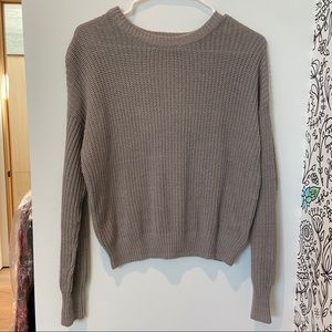 Gray Crewneck Sweater
